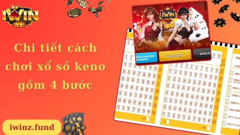 Chi tiết cách chơi xổ số keno gồm 4 bước